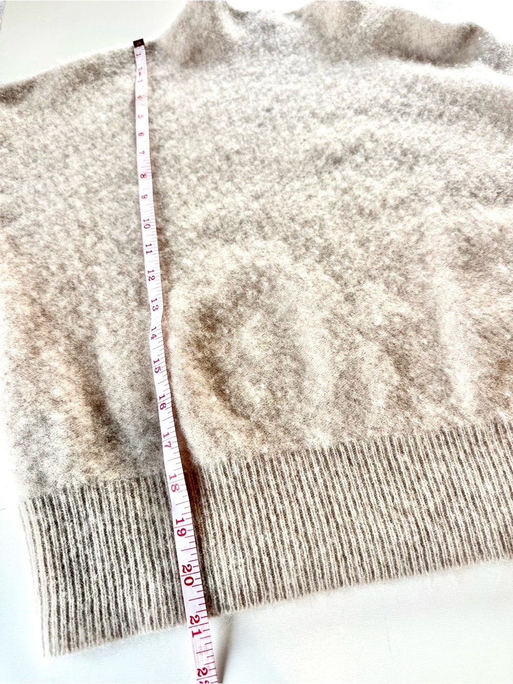 Tahari 100% 2-Ply Cashmere Mock Neck Womens Sweater L Soft Luxury Knit - Picture 10 of 12